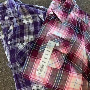 Brand new - 2 flannel bundle